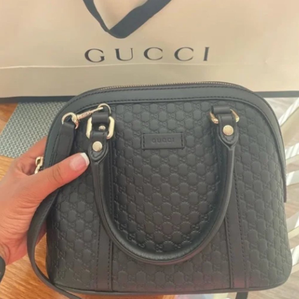 Gucci Miniguccissima Mini Dome Bag